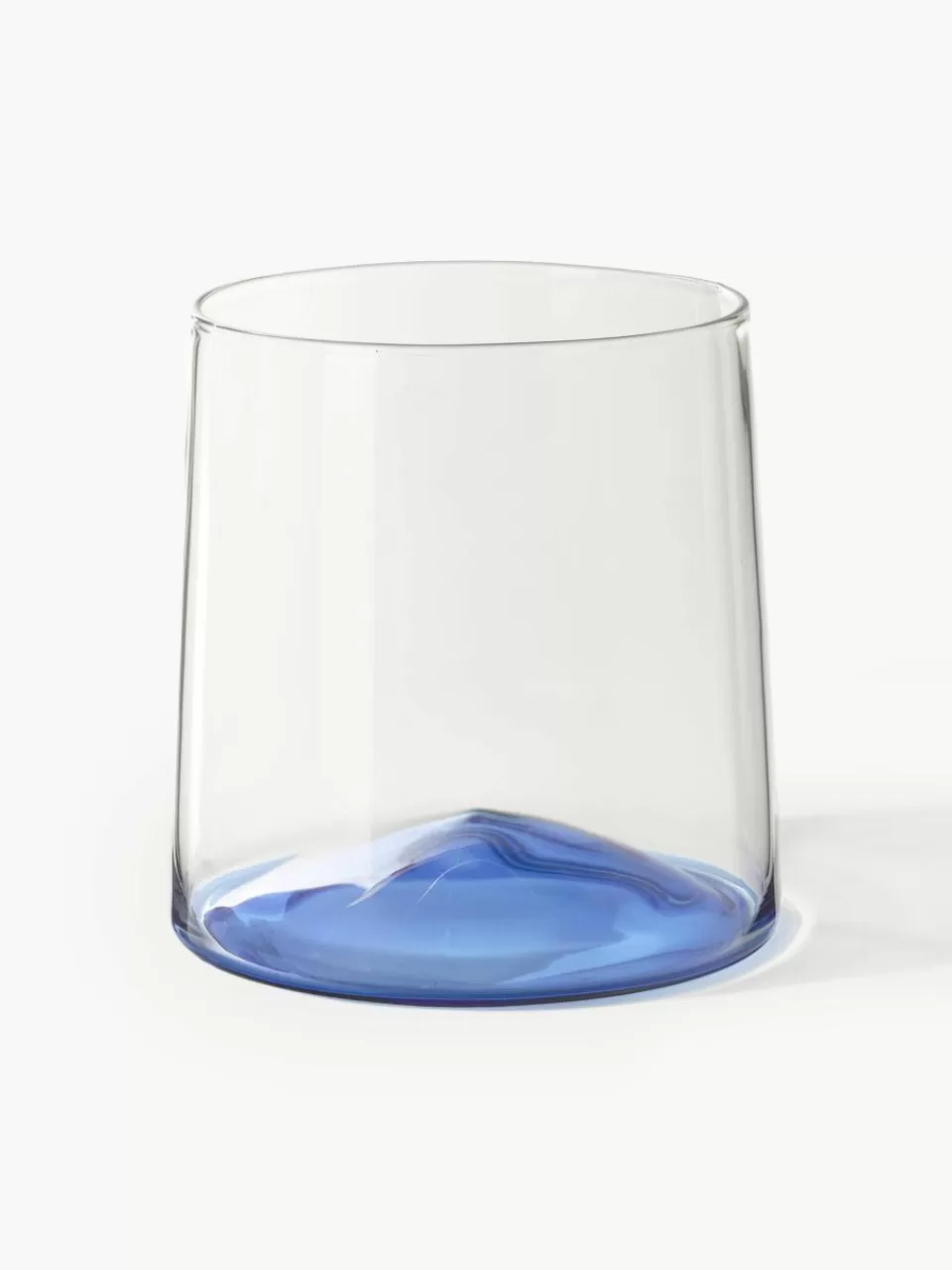 Westwing Collection Mondgeblazen waterglazen Hadley, 4 stuks | Servies | Waterglazen