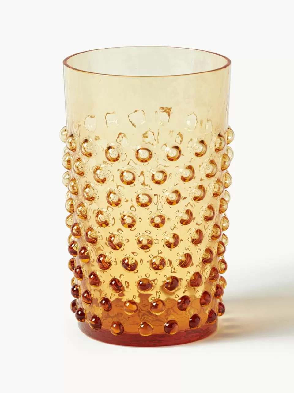 ANNA VON LIPA Mondgeblazen waterglazen Hobnail, 6 stuks | Waterglazen | Servies