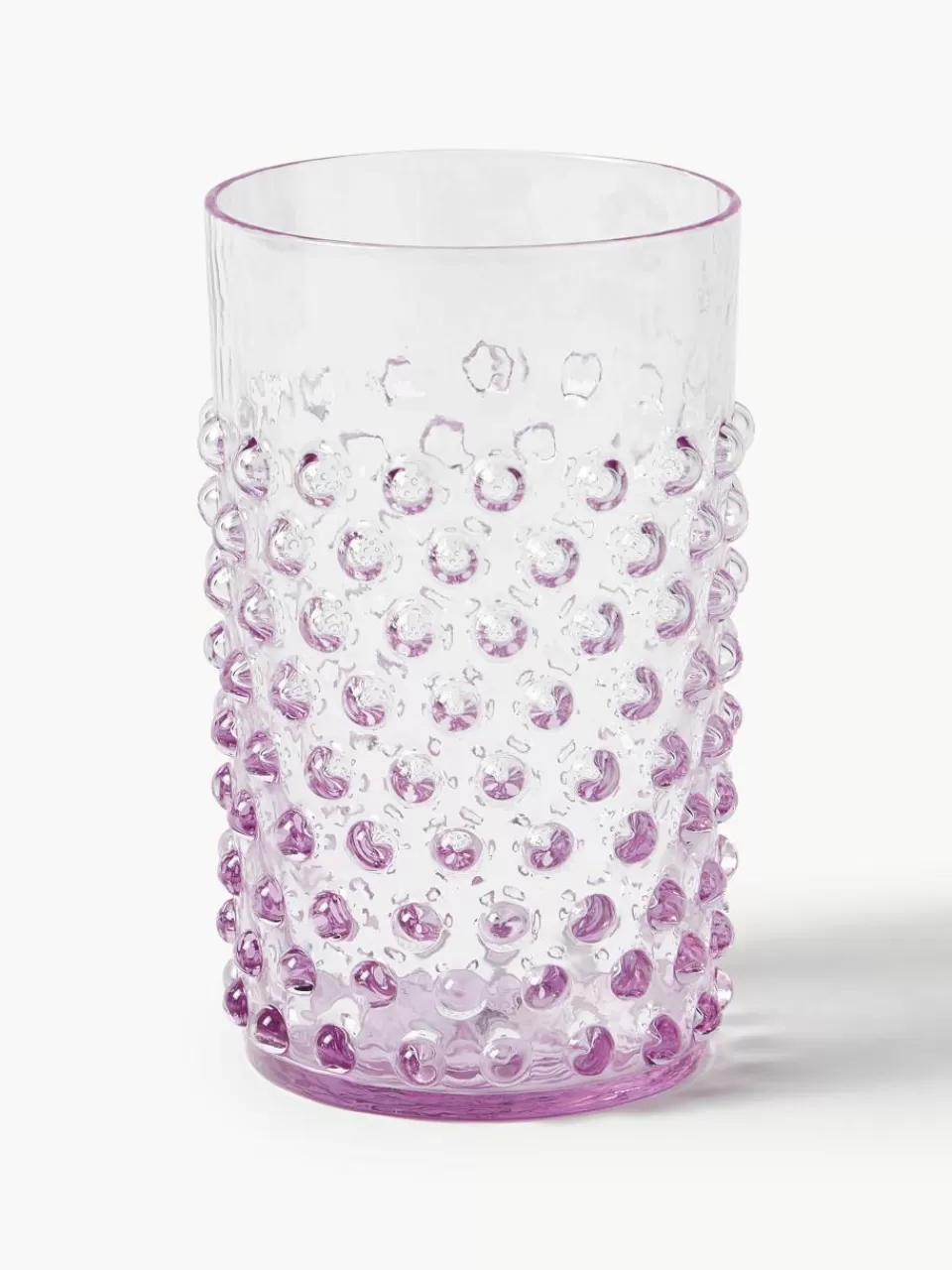 ANNA VON LIPA Mondgeblazen waterglazen Hobnail, 6 stuks | Servies | Waterglazen