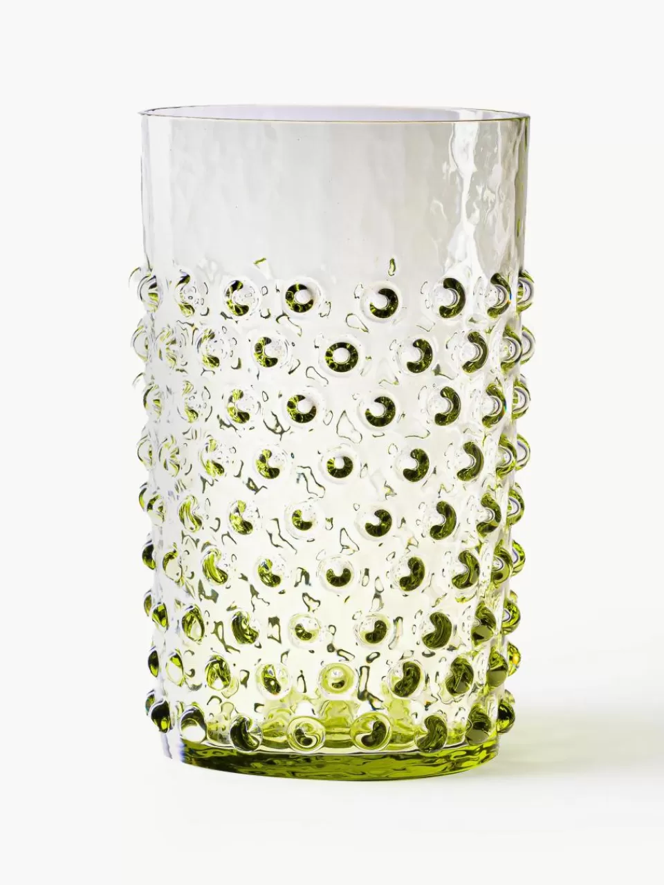 ANNA VON LIPA Mondgeblazen waterglazen Hobnail, 6 stuks | Servies | Waterglazen