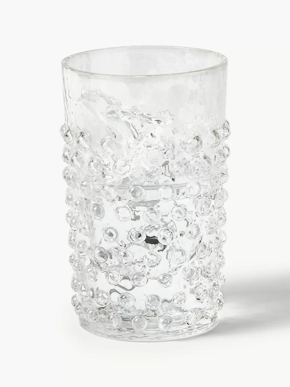 ANNA VON LIPA Mondgeblazen waterglazen Hobnail, 6 stuks | Servies | Waterglazen