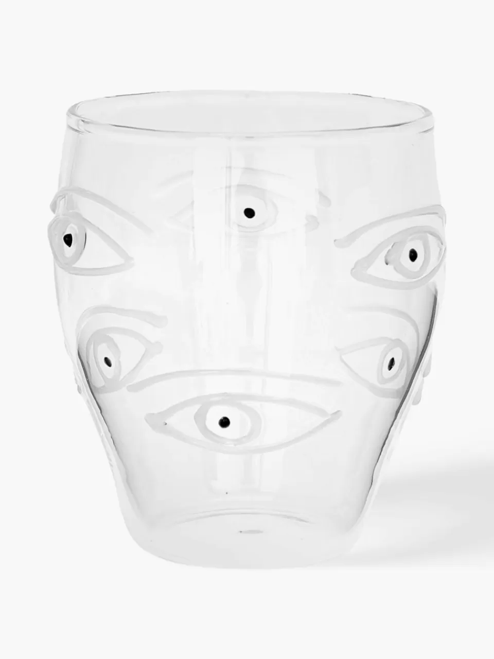 Jonathan Adler Mondgeblazen waterglazen Oculus, 4 stuks | Waterglazen | Servies