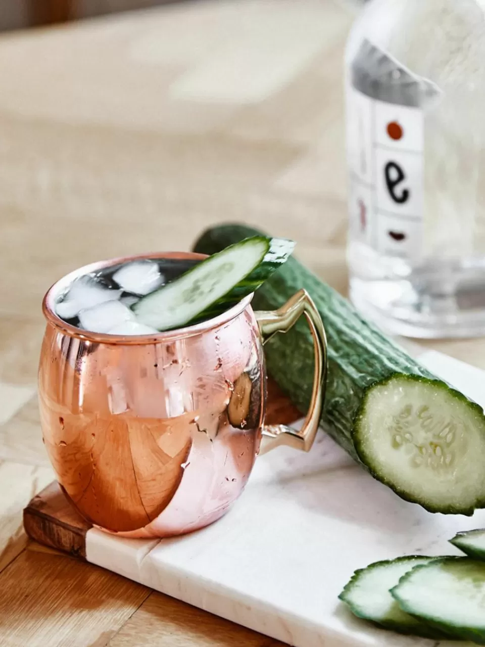 Westwing Moscow Mule beker Shiny met glad oppervlak | Barglazen