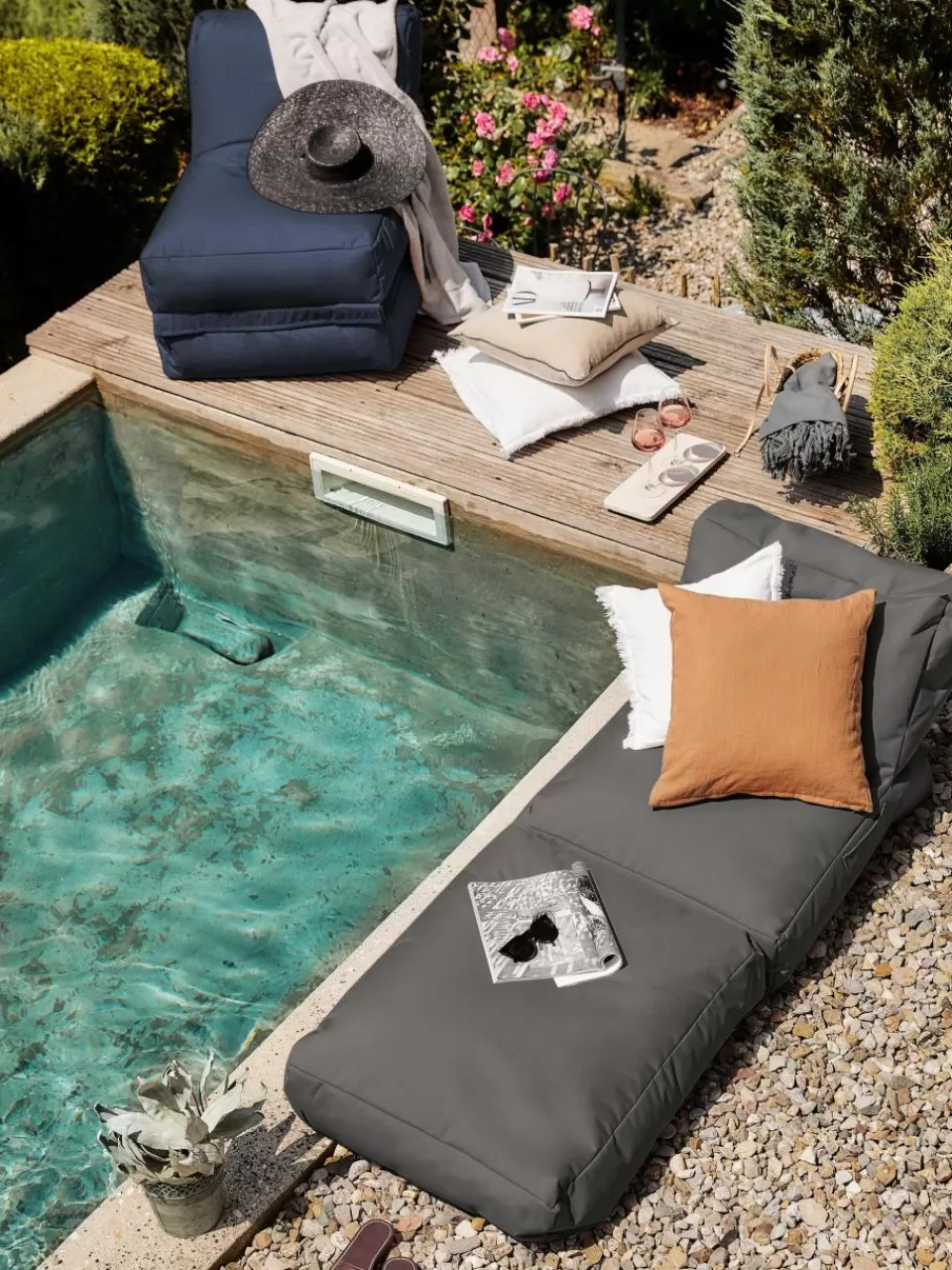 Magma Outdoor loungefauteuil Pop Up met ligfunctie | Tuinmeubels | Fauteuils