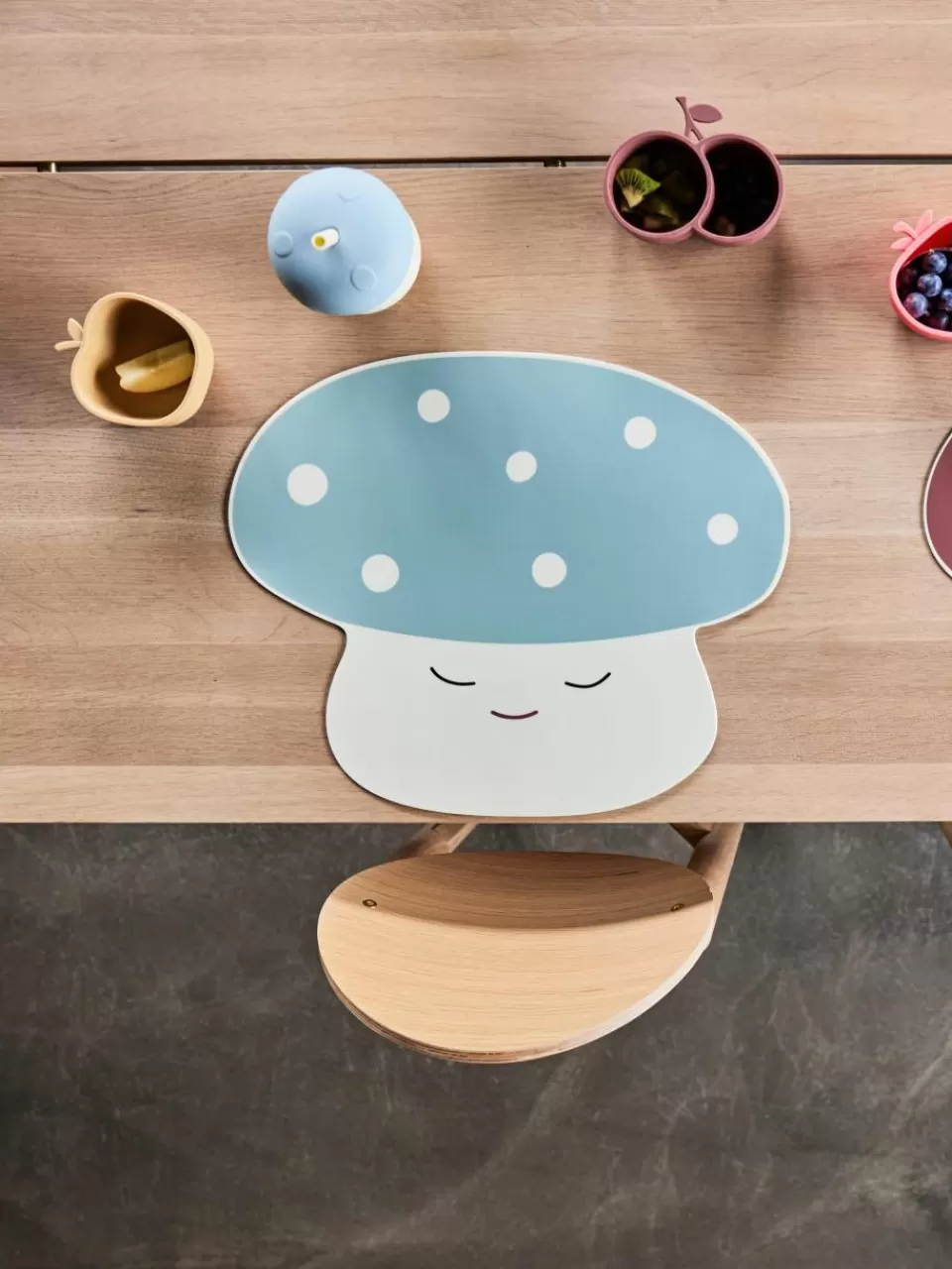 Oyoy Living Design Placemat Mushroom | Placemats & Slabbetjes | Kinderservies & -Bestek