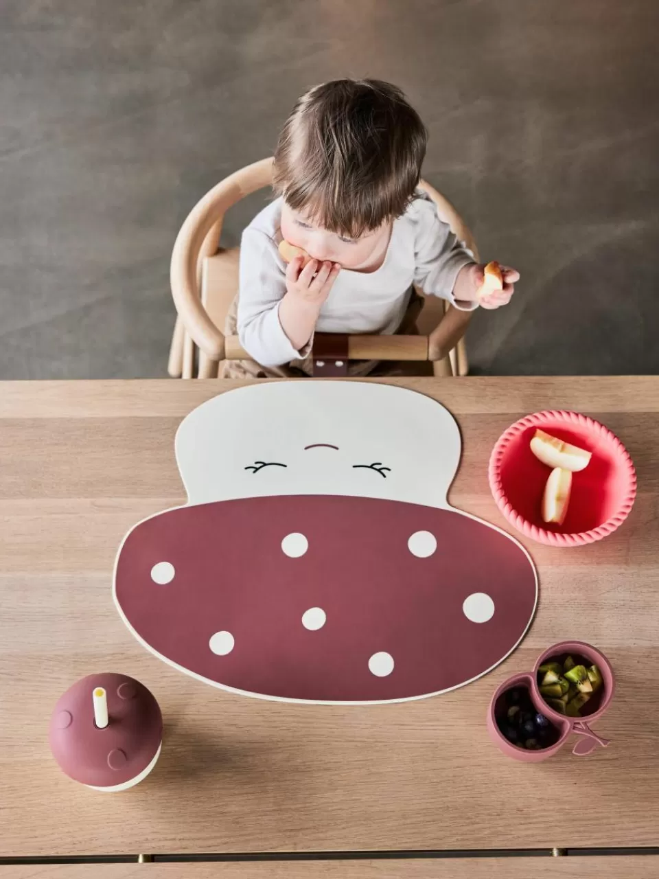 Oyoy Living Design Placemat Mushroom | Placemats & Slabbetjes | Kinderservies & -Bestek