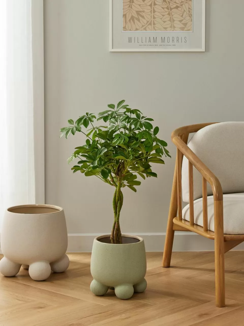 Westwing Collection Plantenpot Olea, H 26 cm | Plantenbakken | Decoratie