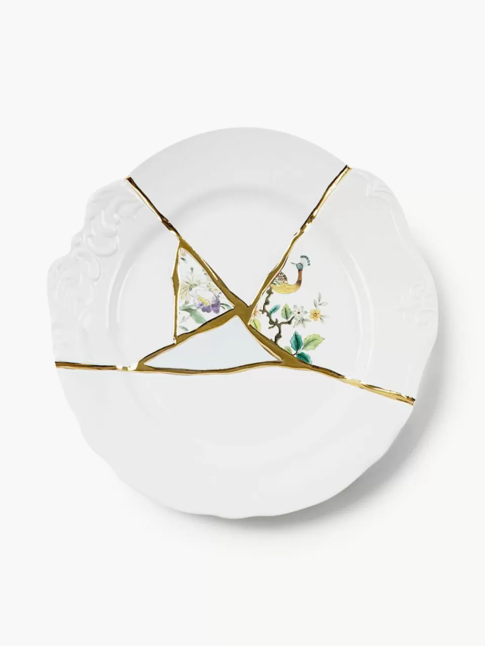 SELETTI Porseleinen dinerbord Kintsugi | Dinerborden