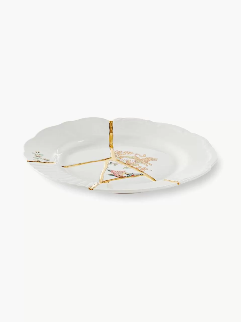 SELETTI Porseleinen ontbijtborden Kintsugi | Servies | Ontbijt- & Dessertborden