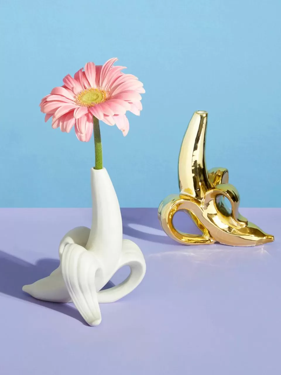 Jonathan Adler Porseleinen vaas Banana, H 15 cm | Vazen | Vazen