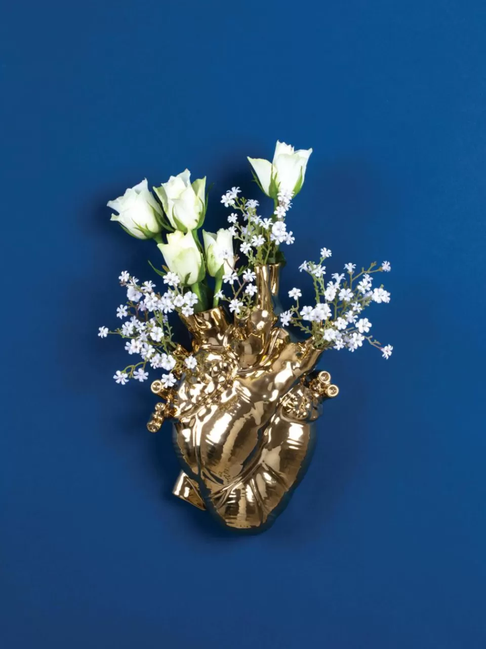 SELETTI Porseleinen vaas Love in Bloom, H 25 cm | Vazen | Decoratie