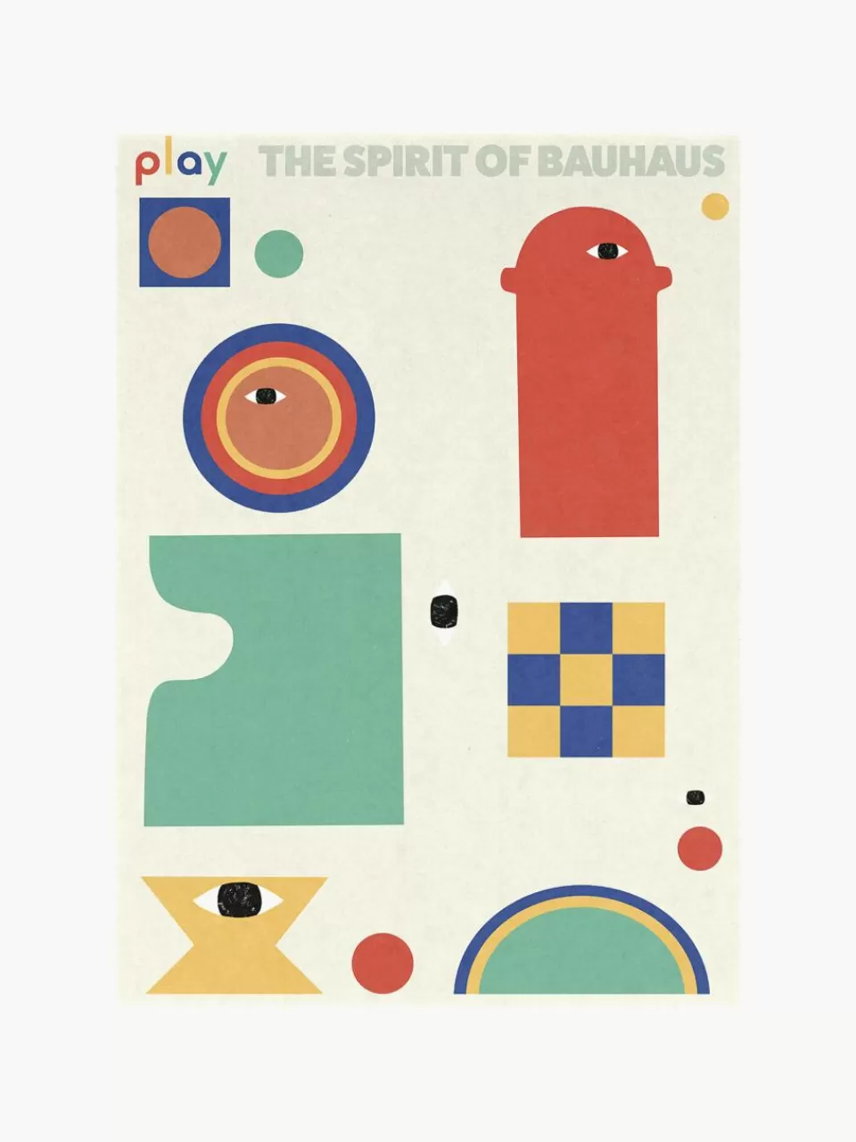 Paper Collective Poster Bauhaus 02 | Wanddecoratie | Posters