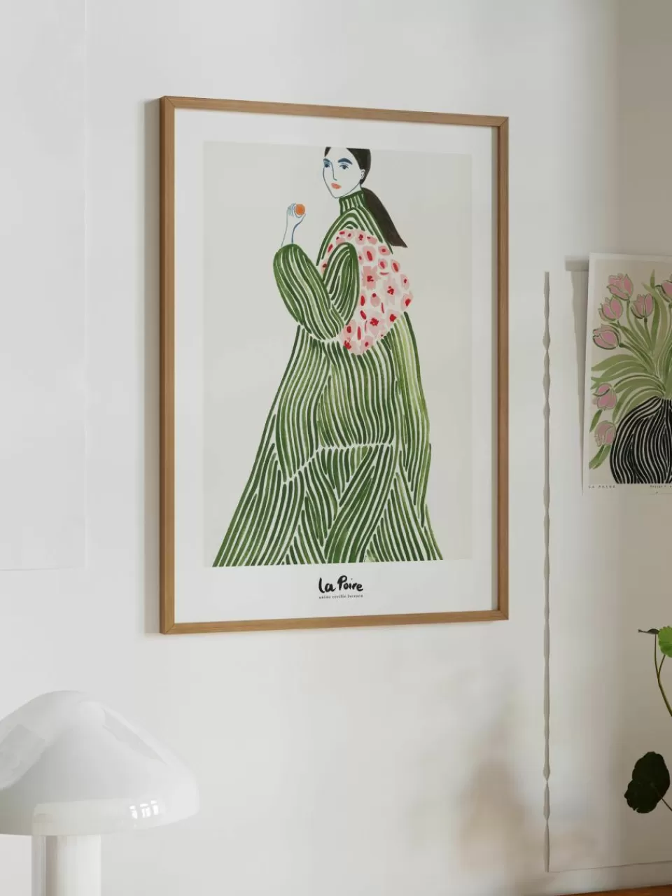 Poster and Frame Poster Green Coat | Wanddecoratie | Decoratie