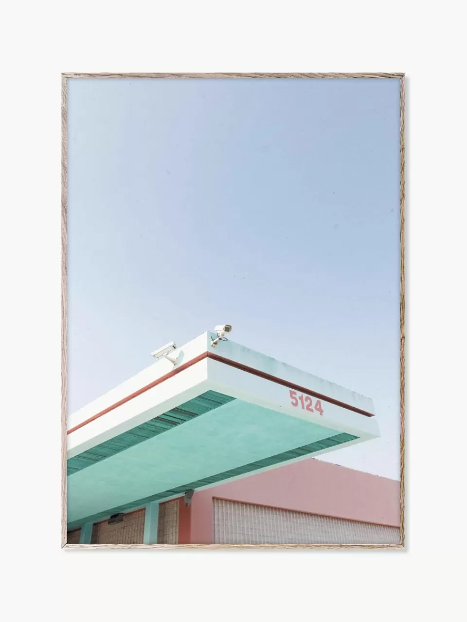 Paper Collective Poster Los Angeles is Pink 01 | Wanddecoratie | Posters