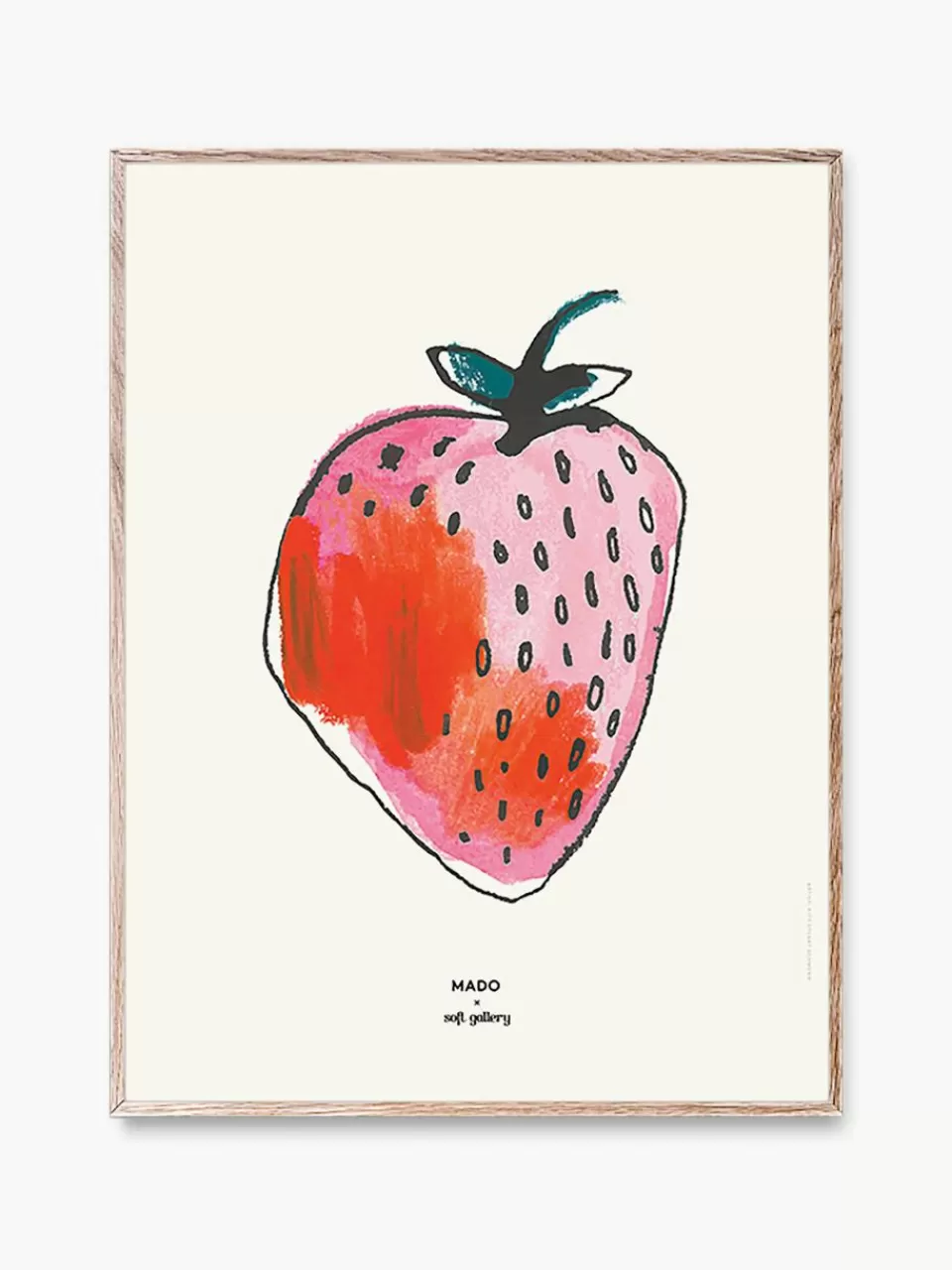 MADO Poster Strawberry | Wanddecoratie | Posters