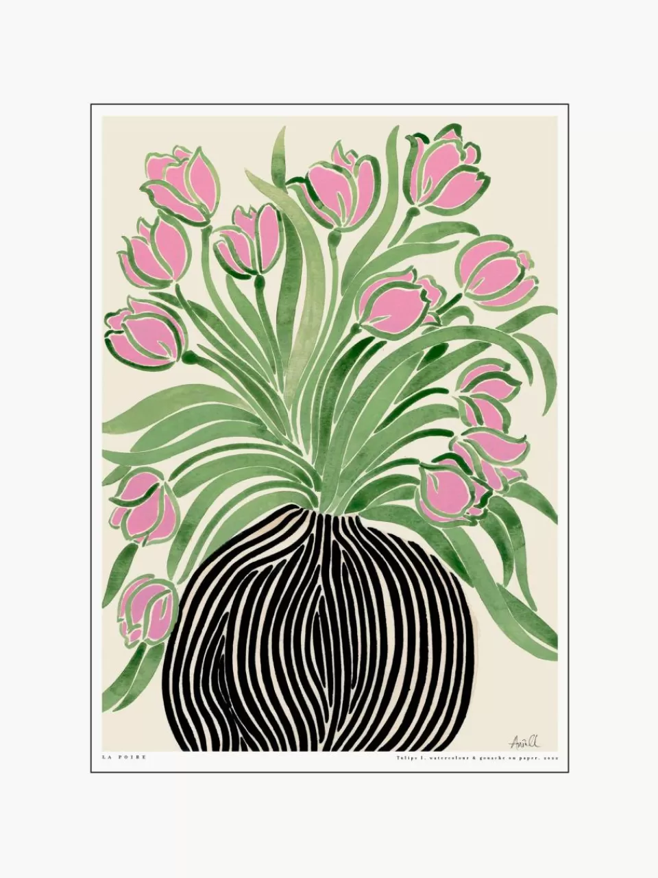 Poster and Frame Poster Tulips 1 | Wanddecoratie | Posters