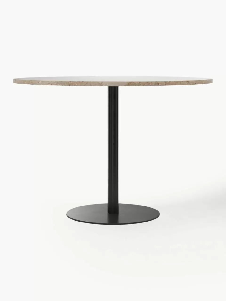 Audo Copenhagen Ronde eettafel Harbour van zandsteen, Ø 105 cm | Eettafels | Eettafels