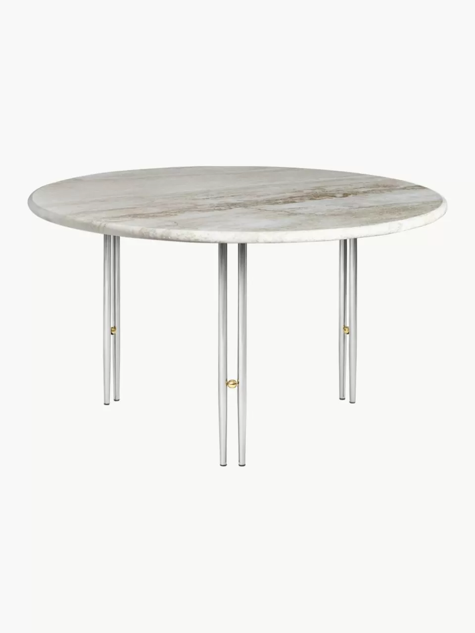 GUBI Ronde marmeren salontafel IOI, Ø 70 cm | Salontafels | Salontafels