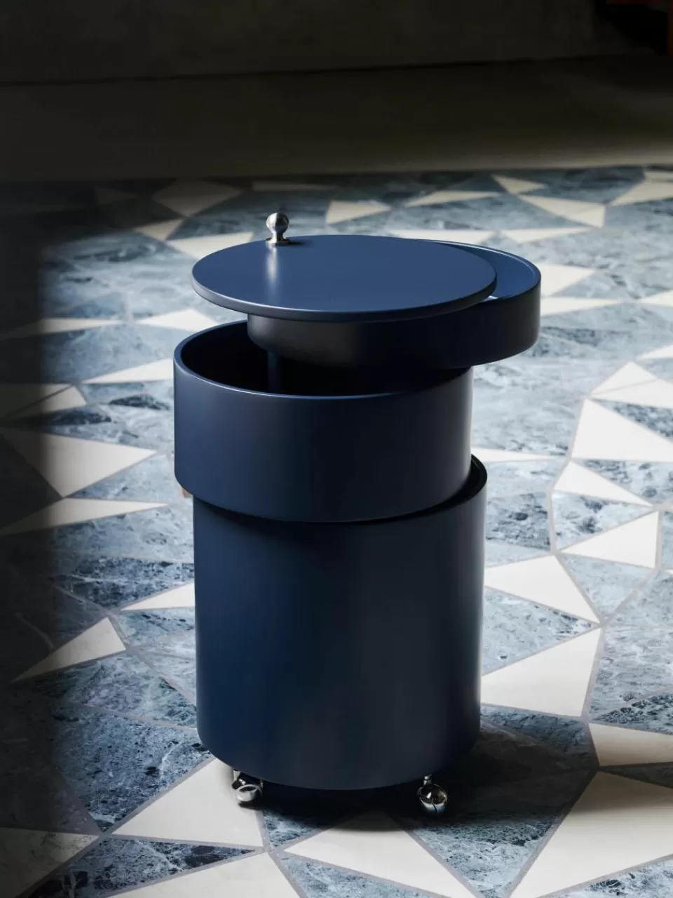 Verpan Ronde rolcontainer Barboy, design Verner Panton | Ladeblokken | Ladeblokken