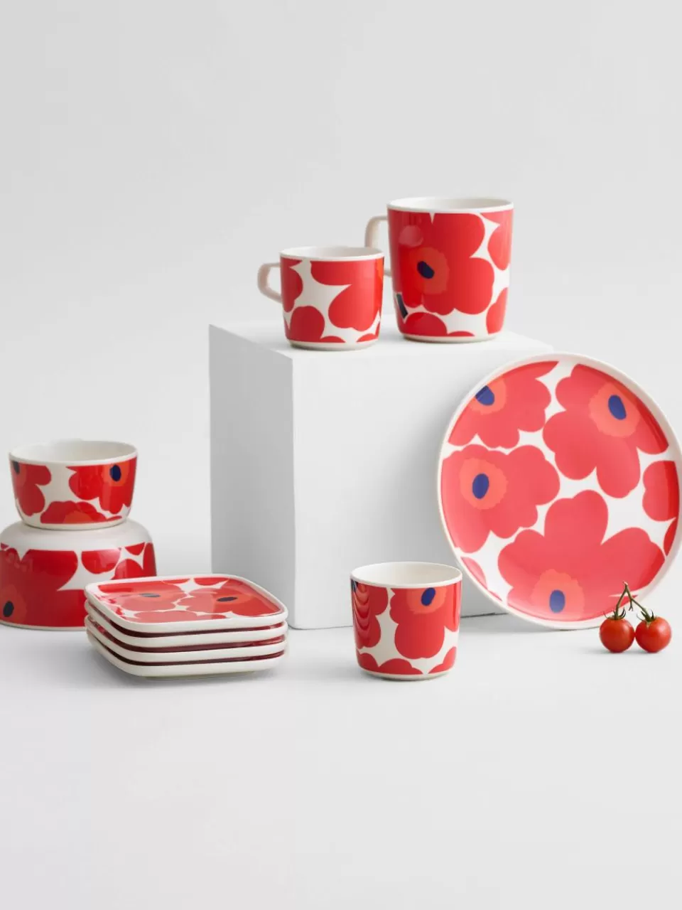 Marimekko Serveerplateau Unikko | Servies | Serveerschalen & -Planken