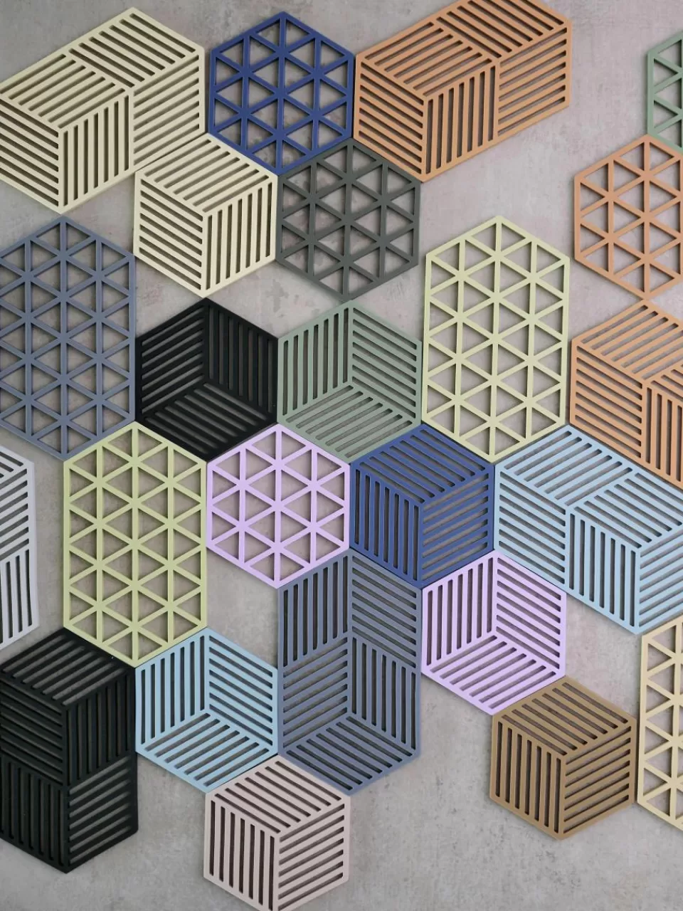 Zone Denmark Silicone onderzetter Hexagon | Servies | Onderzetters