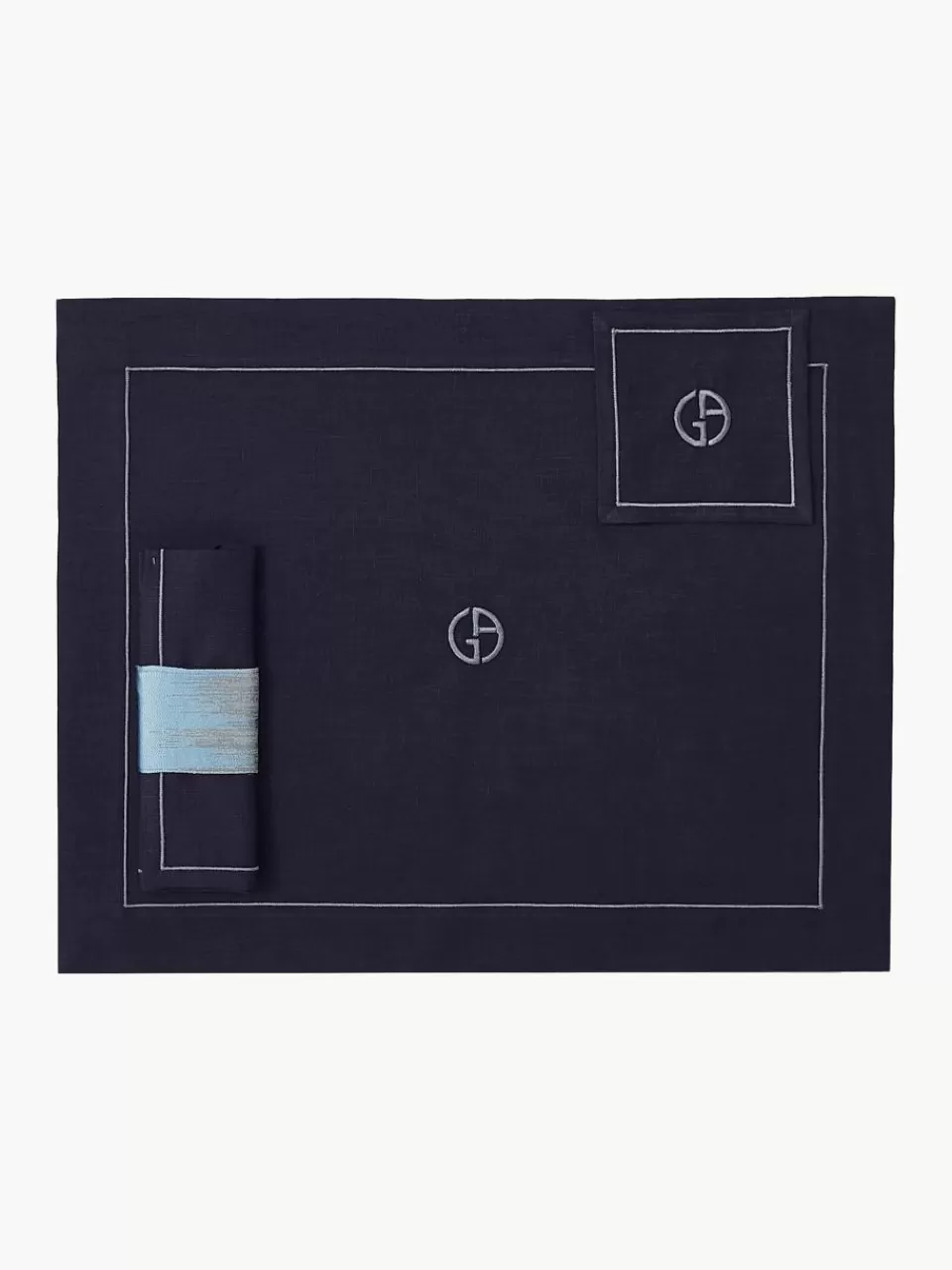 Armani Casa Tafeltextielset Cool, 4-delig | Placemats | Placemats