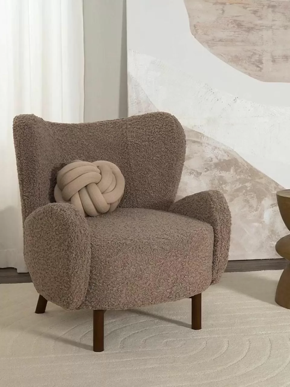 Westwing Collection Teddy fauteuil Kalia | Fauteuils | Oorfauteuils