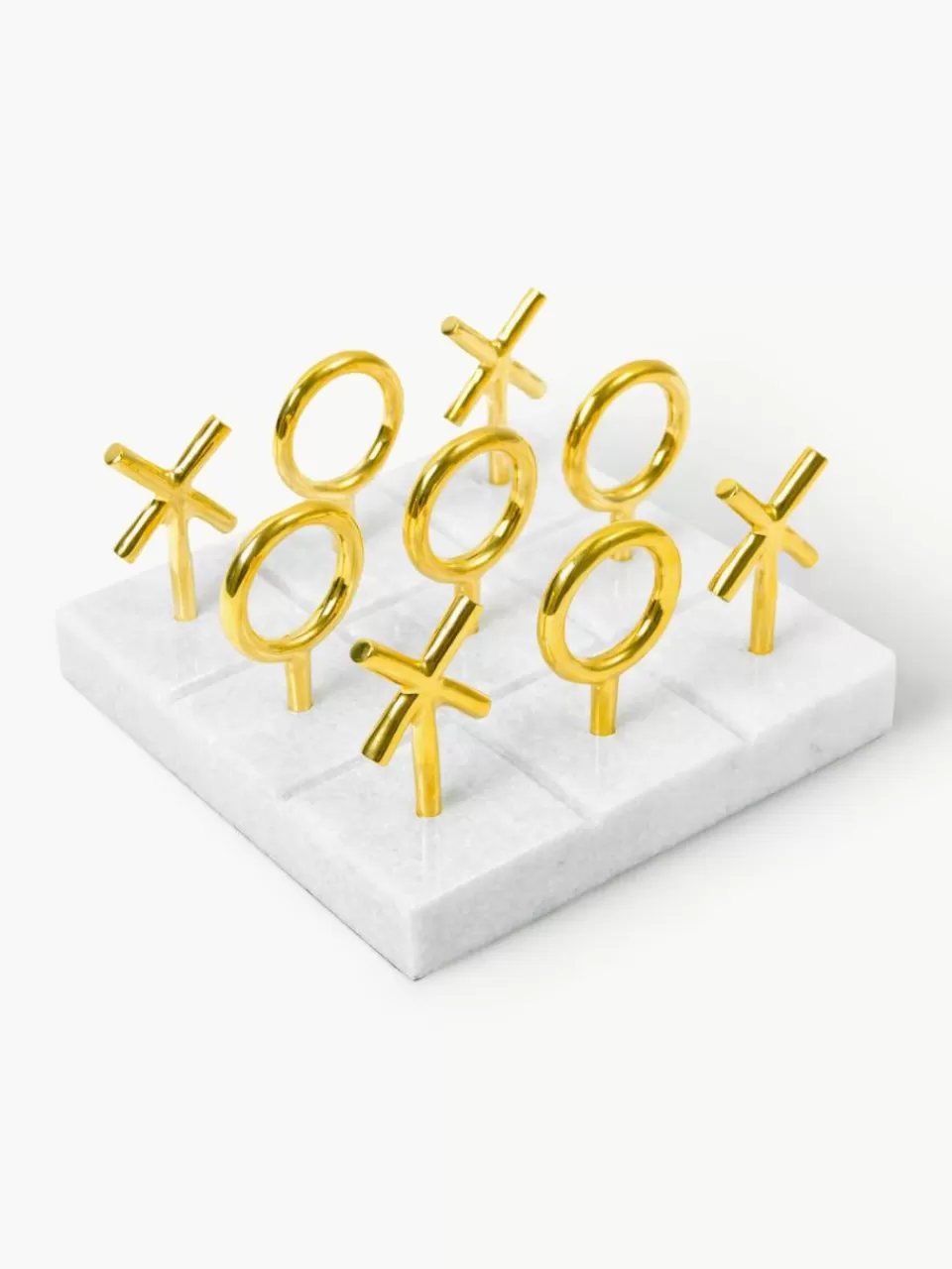 Jonathan Adler Tic-Tac-Toe spel Gold van marmer | Speelgoed & Knuffels | Speelgoed & Knuffels