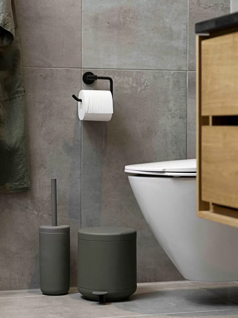 Zone Denmark Toiletborstel Ume met houder | Toiletborstels | Decoratie