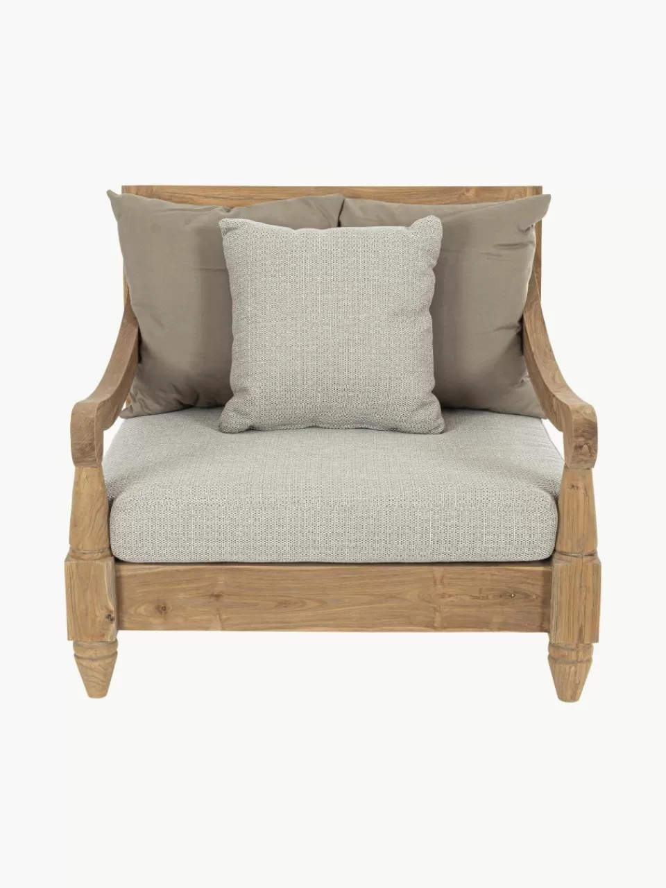 Bizzotto Tuin loungefauteuil Bali van teakhout | Tuinmeubels | Loungemeubels