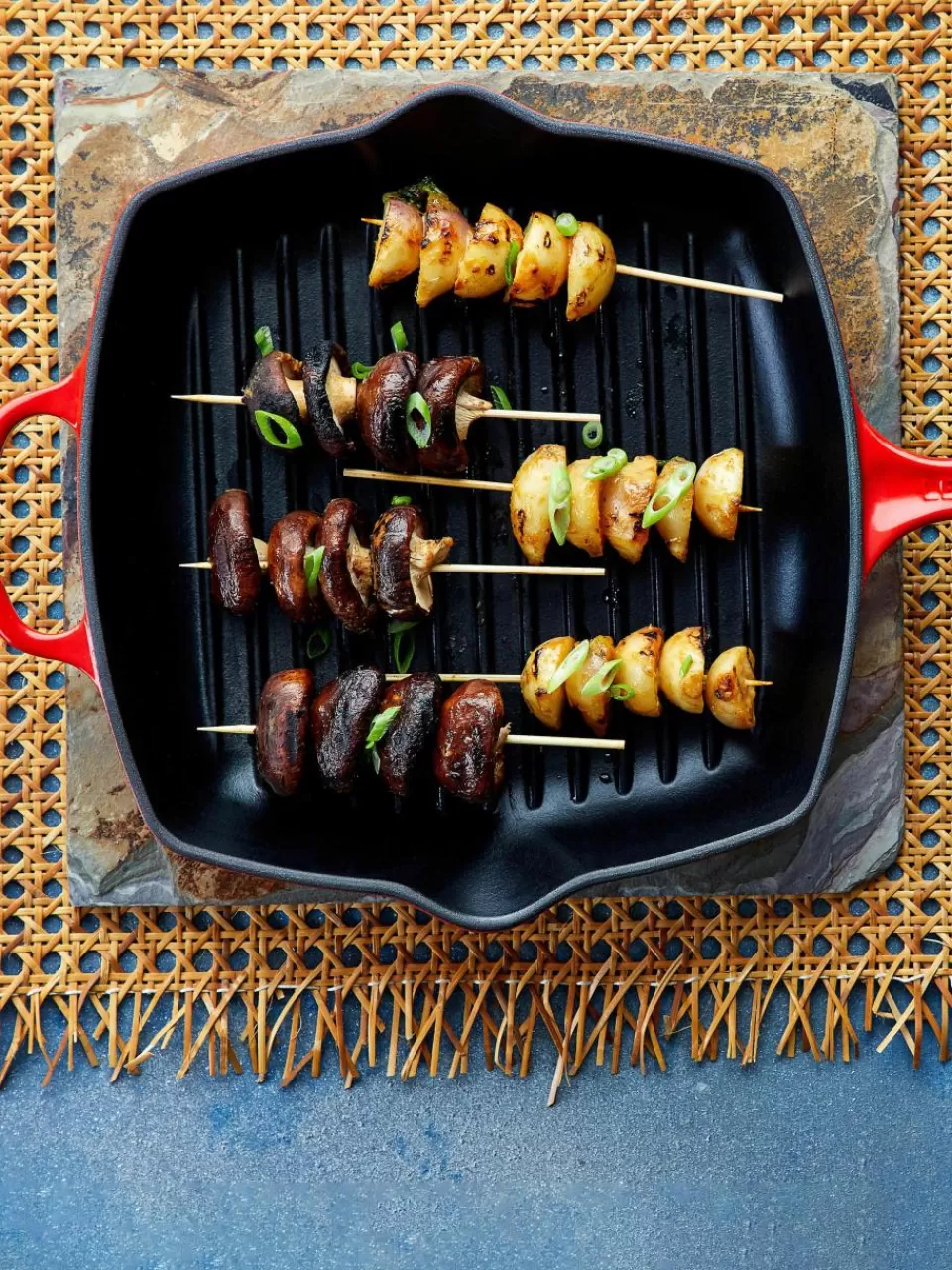 LE CREUSET Vierkante grillpan Signature Collection van gietijzer met gegroefde structuur | Koekenpannen | Koekenpannen