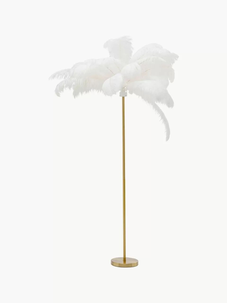 Kare Design Vloerlamp Feather Palm | Staande Lampen