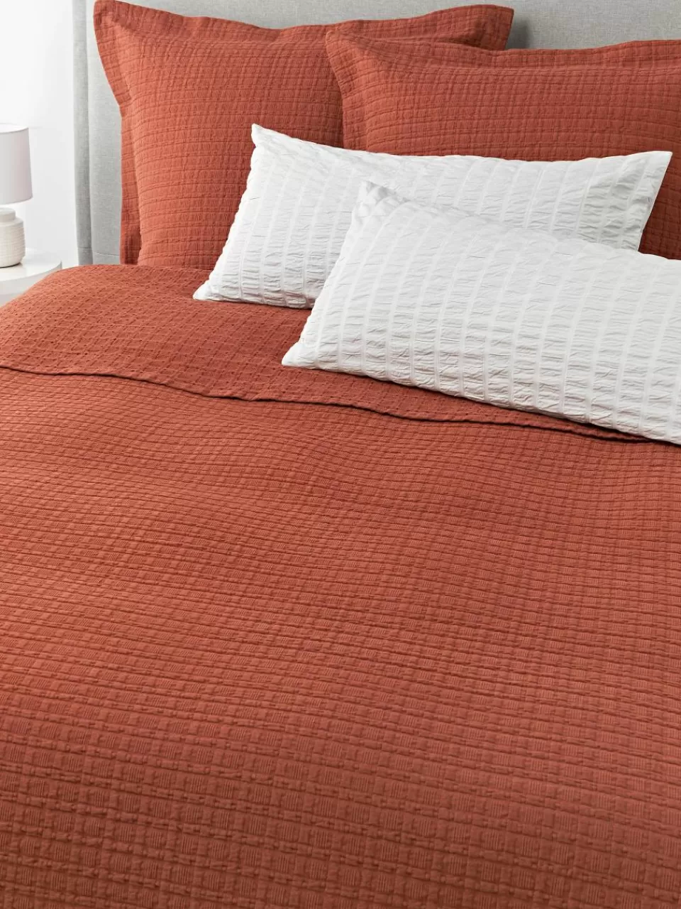 Westwing Collection Wafelpiqué bedsprei Orville | Bedspreien