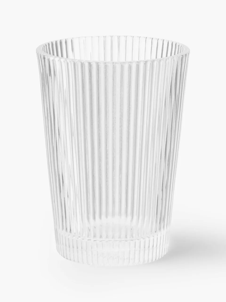 stelton Waterglazen Pilastro met groefreliëf, 6 stuks | Servies | Waterglazen