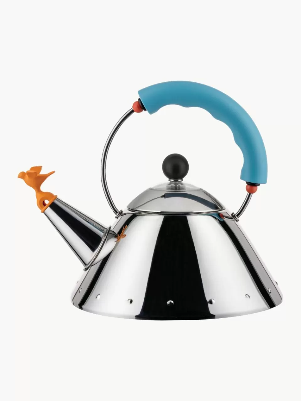 ALESSI Waterkoker Bird met fluitje, 1 L | Waterkokers