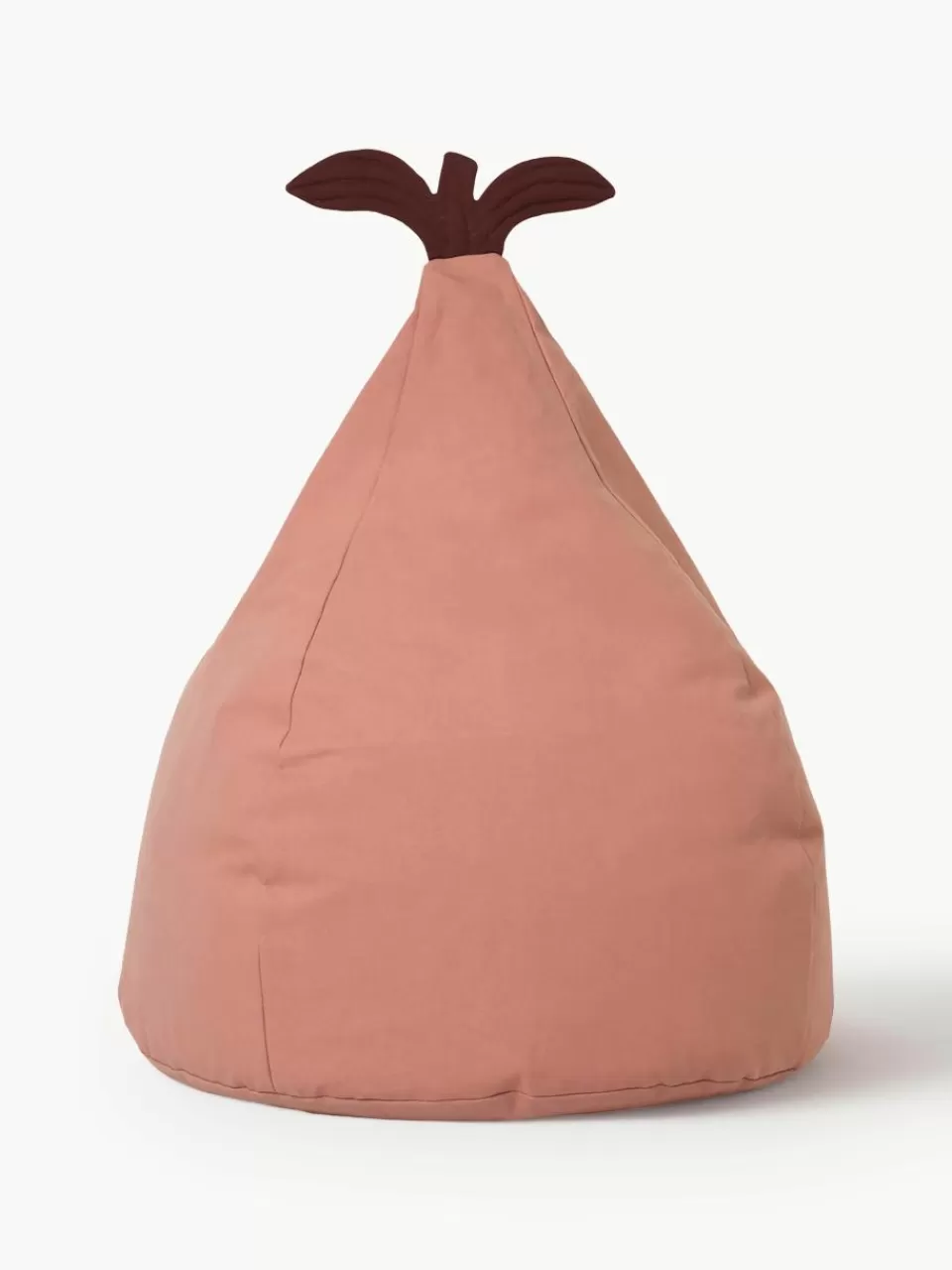 ferm LIVING Kids Zitzak Pear Bean van biokatoen | Kinderzitzakken